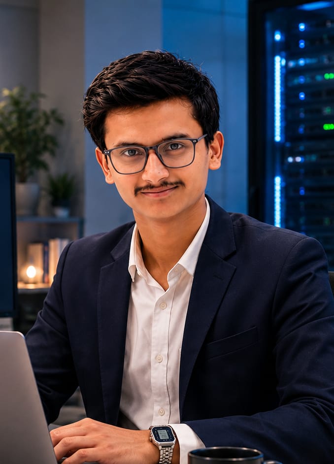 Professional profile portrait of Prince Kumar